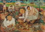 Sudjana Kerton 蘇加那·克爾頓 | Penggali kentang (Potato diggers) 挖馬鈴薯的人