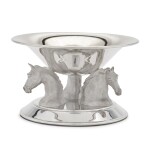 A cased silver horse head bowl, Theo Fennell, London, 2018