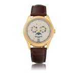 PATEK PHILIPPE | REF 5146J YELLOW GOLD ANNUAL CALENDAR WRISTWATCH WITH MOON PHASES AND POWER RESERVE INDICATION CIRCA 2005