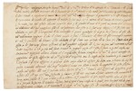 Virginio Ariosto, autograph letter signed, Ferrara, [after 1551]