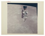  [APOLLO 15] A VIEW OF THE CSM IN LUNAR ORBIT. VINTAGE NASA "RED NUMBER" PHOTOGRAPH, 30 JULY 1971.