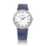 Reference 3944 | A white gold wristwatch with date, Circa 1993 | 百達翡麗 | 型號3944 白金腕錶，備日期顯示，約1993年製