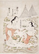 Torii Kiyohiro (1737–1776) | Abalone Divers (Ama) | Edo period, 18th century