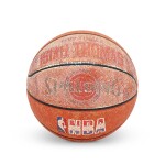 1990 Professional Model Game Ball with Isiah Thomas Finals MVP Inscription