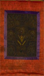 A thangka of Padmasambhava in the form of Guru Dragpur, Tibet, circa 18th century | 西藏 約十八世紀 忿怒蓮師唐卡