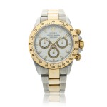 Reference 116523 Daytona A stainless steel and yellow gold automatic chronograph wristwatch with bracelet, Circa 2002 