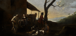 MICHAEL SWEERTS | A HUNTING PARTY RESTING BY AN INN 
