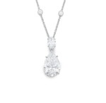 Diamond Necklace | 蒂芙尼 | 10.01克拉 梨形 D色 完美無暇 鑽石 項鏈