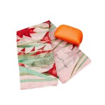 A set of leather travel bag and cashmere scarf, Circa 2015 | 百達翡麗 | 一套皮製旅行袋子及羊絨圍巾，約2015年製