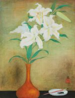 Mai Trung Thu 枚中栨 （梅忠恕）| Still Life of lilies 百合靜物