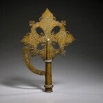 ETHIOPIAN, LATE 18TH/ EARLY 19TH CENTURY | PROCESSIONAL CROSS