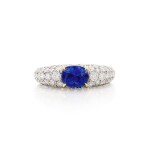 Sapphire and Diamond Ring | 卡地亞 | 2.08克拉 天然「喀什米爾」未經加熱藍寶石 配 鑽石 戒指