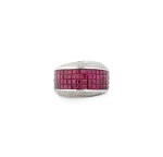 Bague rubis et diamants | Ruby and diamond ring