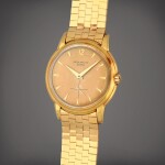Reference 2551 | A yellow gold wristwatch with bracelet | Circa 1959