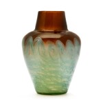 An Art Nouveau glass 'Titania' type vase, possibly Loetz