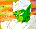 Piccolo Animation Cel with Douga and Hand-painted Original Background | 比克賽璐璐，附線稿及手繪原裝背景