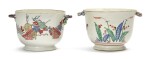 TWO CHANTILLY 'KAIKEMON' SMALL COOLERS, CIRCA 1740-45