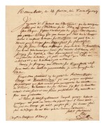 NEY | letter signed, to General Kléber, 1797