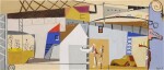 Untitled (Williamsburg Housing Project Mural Study)