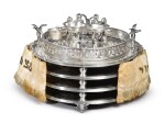 A SILVER SEDER COMPENDIUM, PROBABLY GERMAN OR AUSTRIAN, LATE 19TH CENTURY