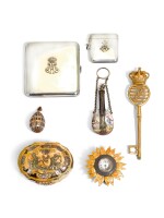 A group of eight various objects of vertu, various dates and makers