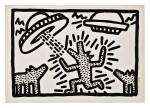 KEITH HARING | UNTITLED 1-6: ONE PLATE (LITTMANN P. 20)