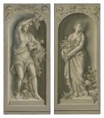 DUTCH SCHOOL, 18TH CENTURY | BACCHUS AND CERES, A PAIR