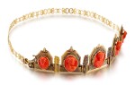 Yellow Gold and Coral Diadem, 1845 | 黃金 配 珊瑚 皇冠, 1845年