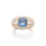 Sapphire and diamond ring, 'Trombino' | 寶格麗 | 「Trombino」藍寶石配鑽石戒指 