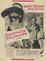 BREAKFAST AT TIFFANY'S / DIAMANTS SUR CANAPÉ (1953) POSTER, FRENCH