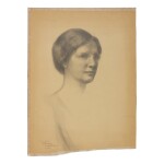 GIBRAN, KAHLIL | Portrait of Adele Watson