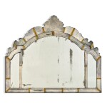 A Queen Anne overmantel mirror, early 18th century
