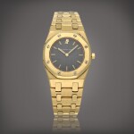 Audemars Piguet Royal Oak, Reference 6007BA | A yellow gold wristwatch with bracelet | Circa 1990
