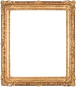 A British Baroque Louis XIV-style carved giltwood frame