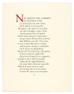 Dante, Divina commedia, illustrated by Dali, Rome, 1963-64, 7 volumes