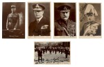 WORLD WAR I | Military Generals, five photographs signed