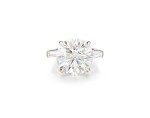 VAN CLEEF & ARPELS | DIAMOND RING | 梵克雅寶 | 13.01卡拉 圓形 H色 鑽石 戒指