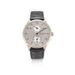 PATEK PHILIPPE | REFERENCE 5235 A WHITE GOLD ANNUAL CALENDAR WRISTWATCH WITH REGULATOR DIAL, CIRCA 2017