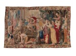 A French (Paris) Tapestry, from the Series of the History of Tancred and Clorinda, Workshop of Sébastien François de La Planche, Probably After Designs by Michel Corneille the Elder, Circa 1680