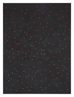 SCOTT REEDER | UNTITLED (BLACK WITH RED PENNIES)