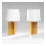 Pair of "Croisillon" Table Lamps