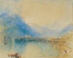 WILLIAM WARD | Arth, on the Lake of Zug, Switzerland (Early Morning), after Joseph Mallord William Turner, R.A.