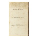 [WORDSWORTH, WILLIAM AND SAMUEL TAYLOR COLERIDGE] | Lyrical Ballads, With a Few Other Poems. London: J. and A. Arch, 1798