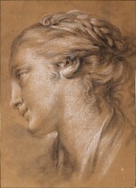 Head of a young woman