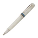  DELTA | A STERLING PLATED AND RESIN BALLPOINT PEN, CIRCA 2000
