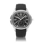 Reference 5164A-001 Aquanaut Travel Time | A stainless steel dual time zone wristwatch with date and day/night indication, Circa 2012