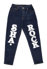 MC SHA-ROCK'S LEVIS 505 JEANS WITH CUSTOM DESIGNS BY BUDDY ESQUIRE, CA 1999