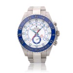 Reference 116680 Yacht-Master II |  A stainless steel automatic fly-back chronograph wristwatch with retrograde countdown and bracelet, Circa 2015