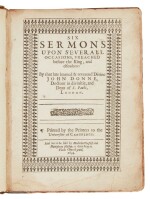 Donne, John | First editions of his Six Sermons