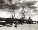 Saudi Arabia. Album of photographs of the construction of the Trans-Arabian Pipeline, 1950s